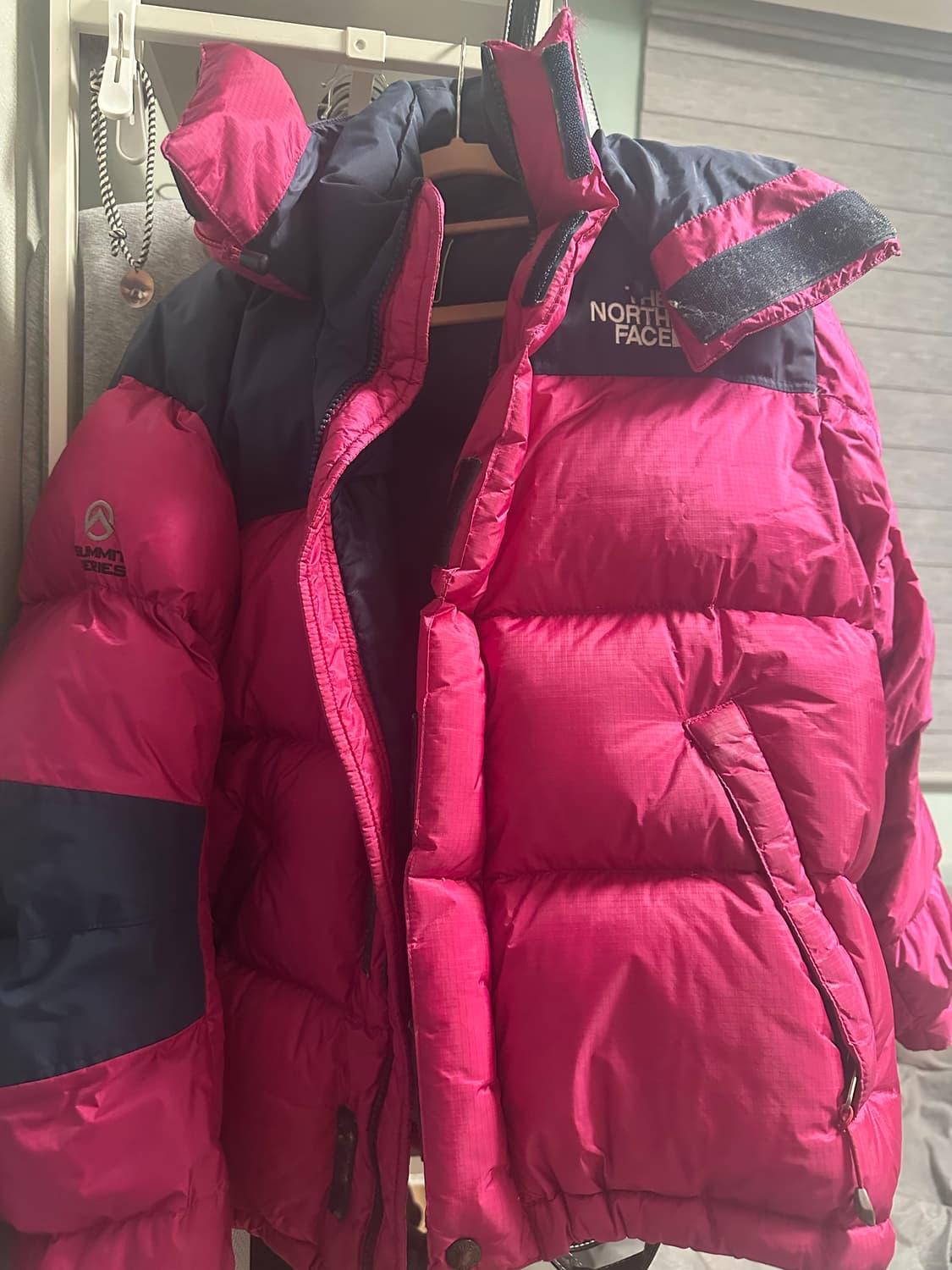 노스페이스700 써밋시리즈 눕시 핫핑크 85 xs  상품이미지1