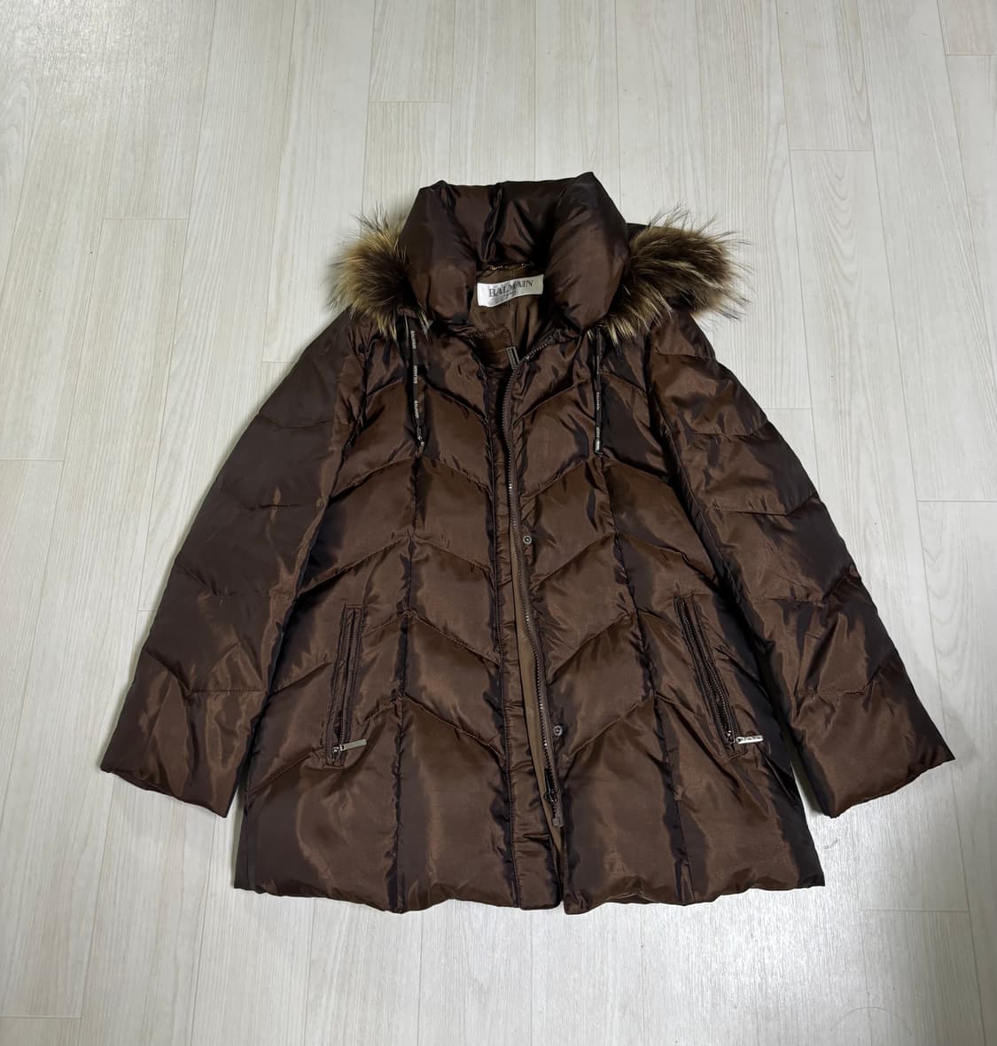 발망 다운 패딩 점퍼 코트 상품이미지1