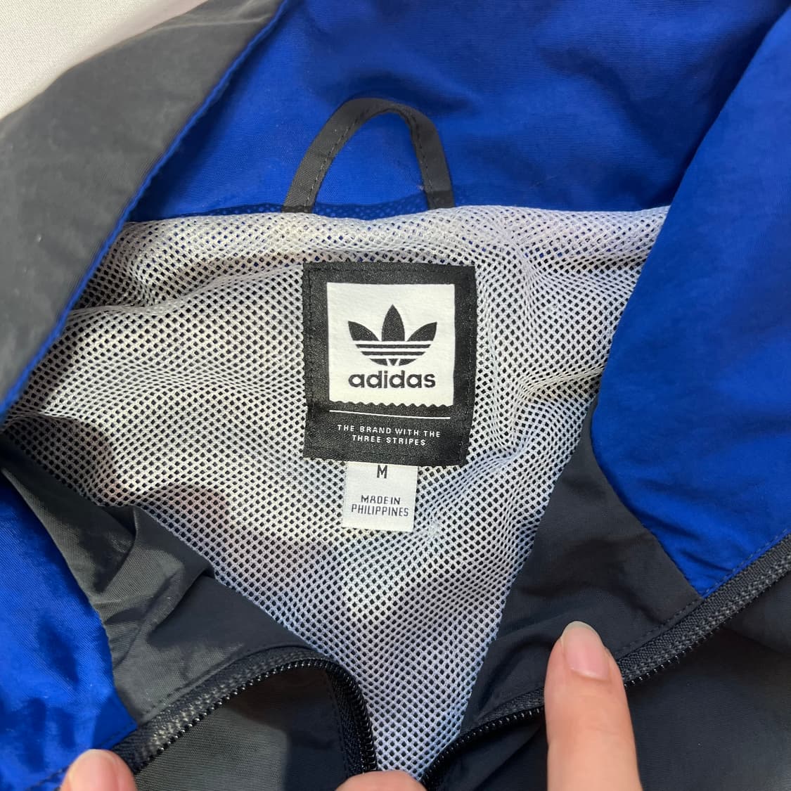 [M]아디다스 멀티컬러 블록 바람막이 자켓 상품이미지2