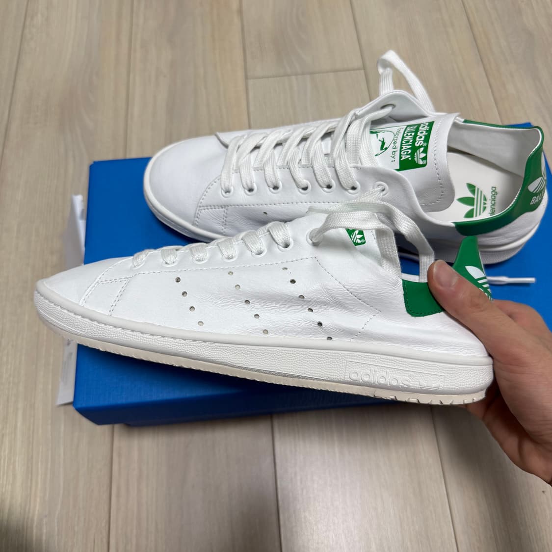 [42] 아디다스 발렌시아가 스탠스미스 화이트 상품이미지2
