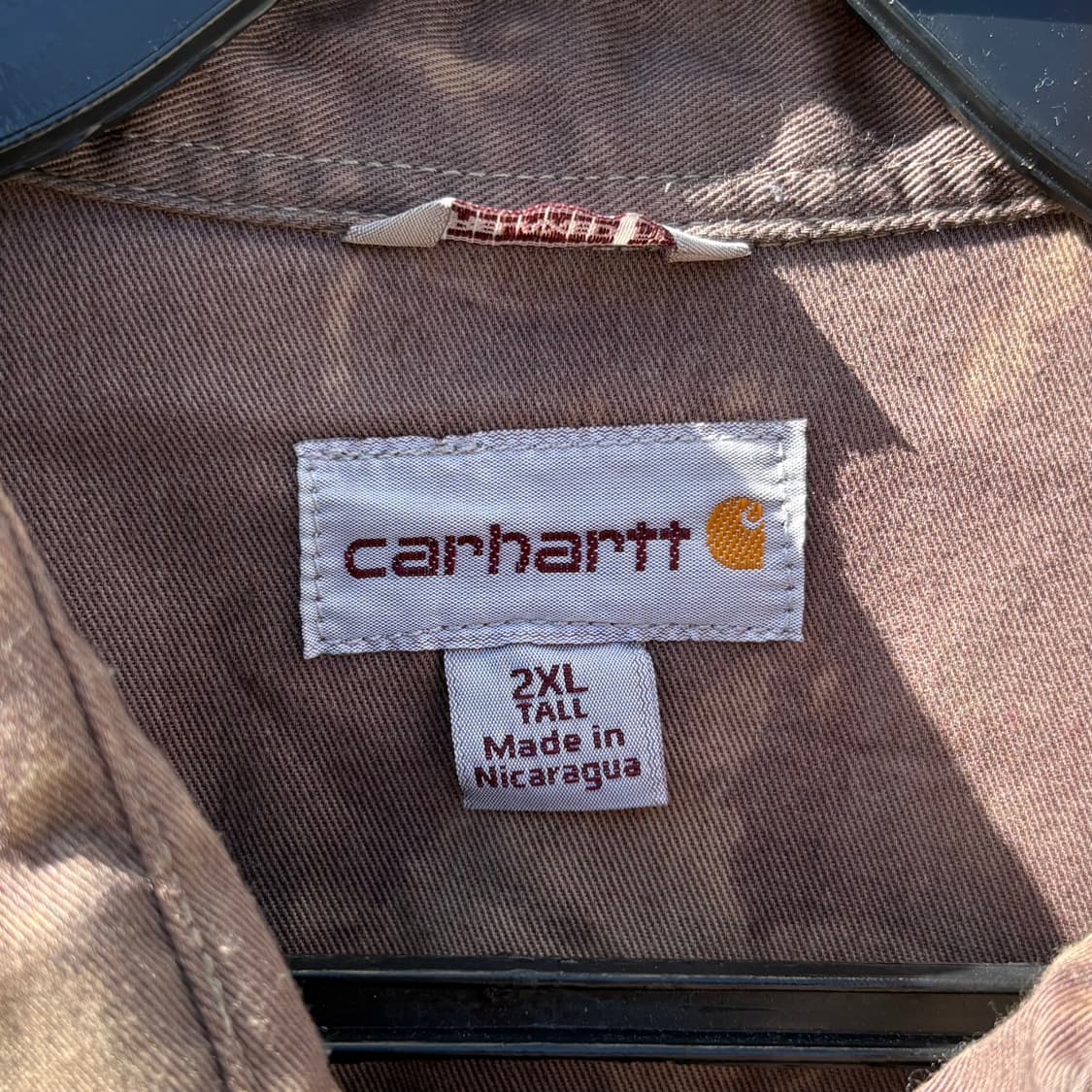 칼하트 타이다이 패턴 워크 셔츠 / 2XL 상품이미지8