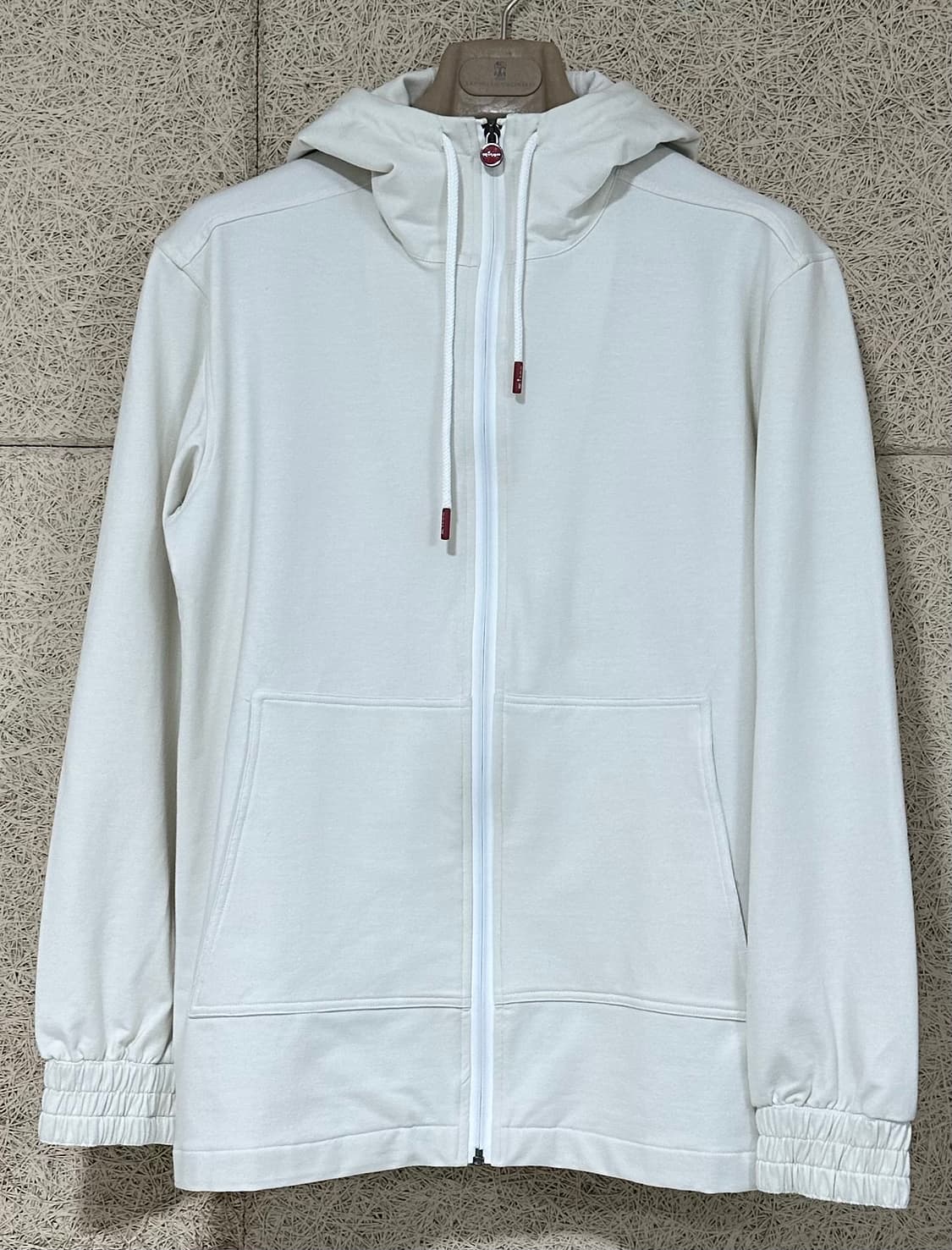 키톤 나폴리 아이보리 후드 집업 새상품 상품이미지2