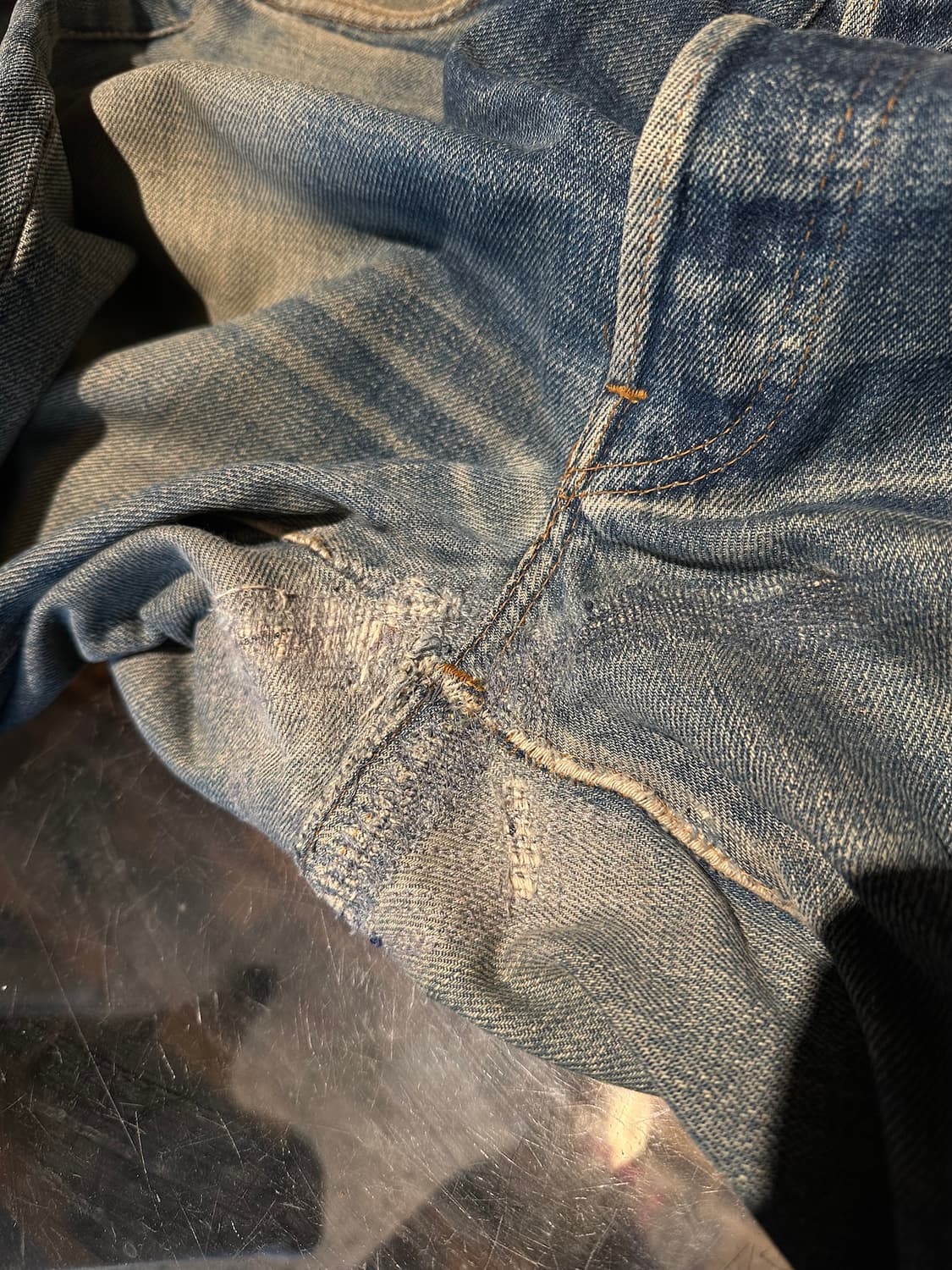 70s Levis 501 66전기 Selvedge Denim pants 상품이미지8