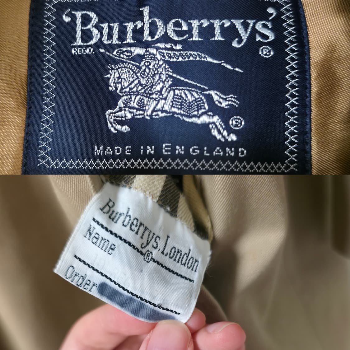 버버리 클래식 체크 카라 트렌치 코트 상품이미지3