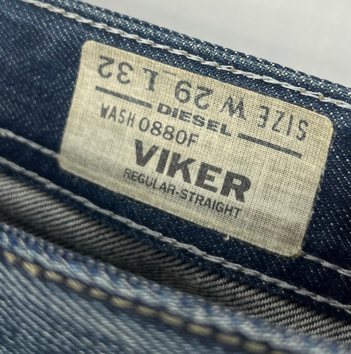 디젤 바이커 레귤러 스트레이트 진 29 상품이미지8