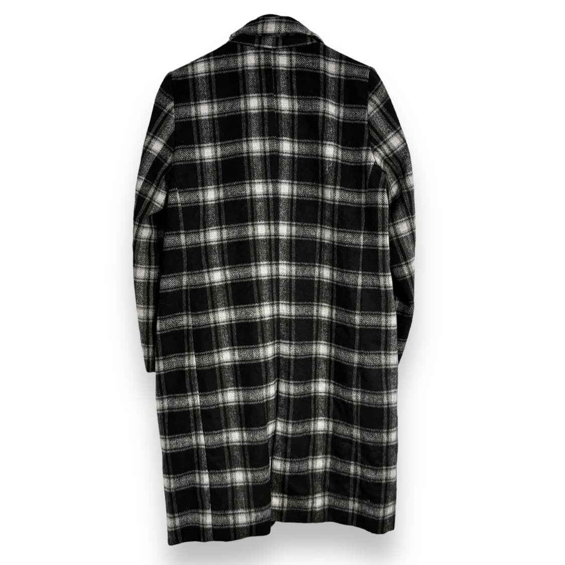 콜자 체크 코트 상품이미지2