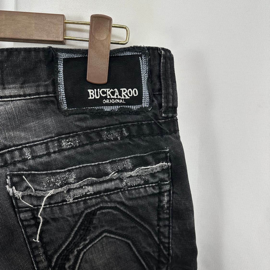  버커루 남자 흑청바지 32 상품이미지6