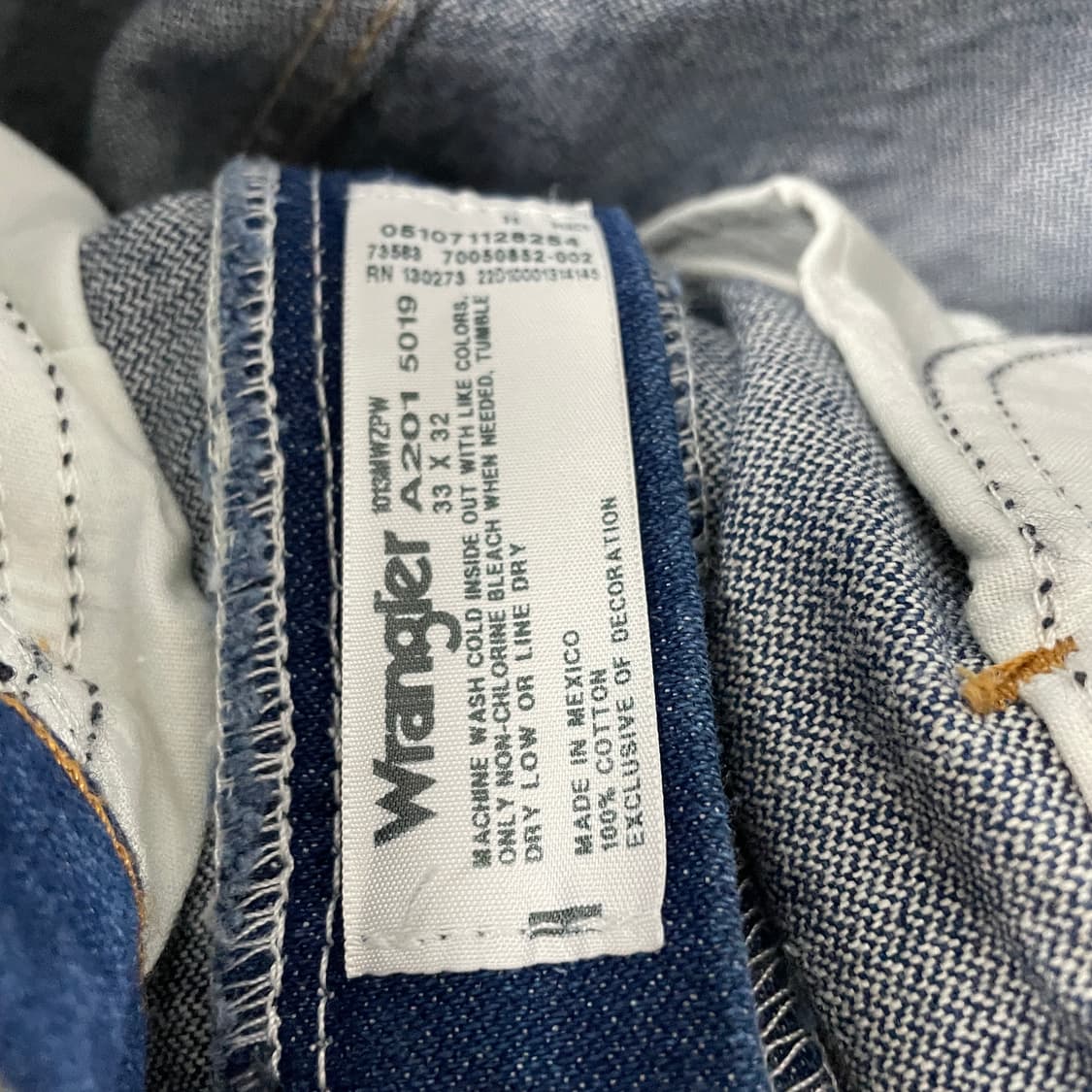 랭글러 데님 팬츠 33X32 상품이미지6