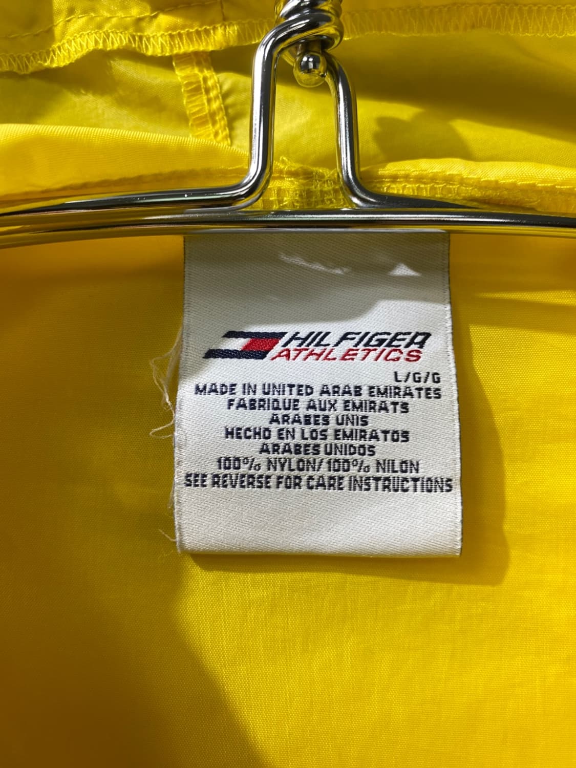[L] 90s Tommy Hilfiger 타미 힐피거 나일론 아노락 상품이미지6
