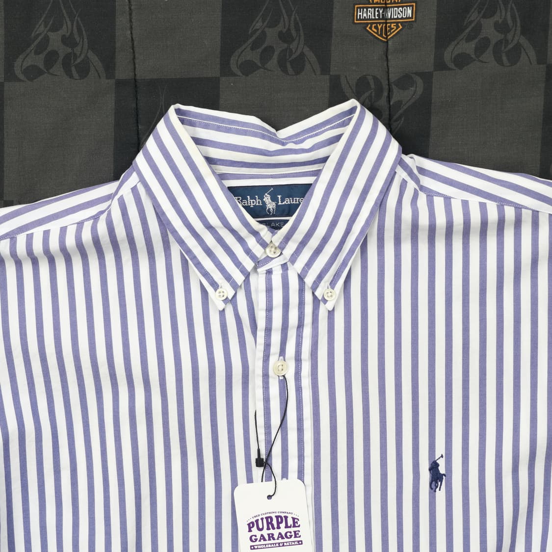 폴로 스트라이프 셔츠 2XL B72 상품이미지2
