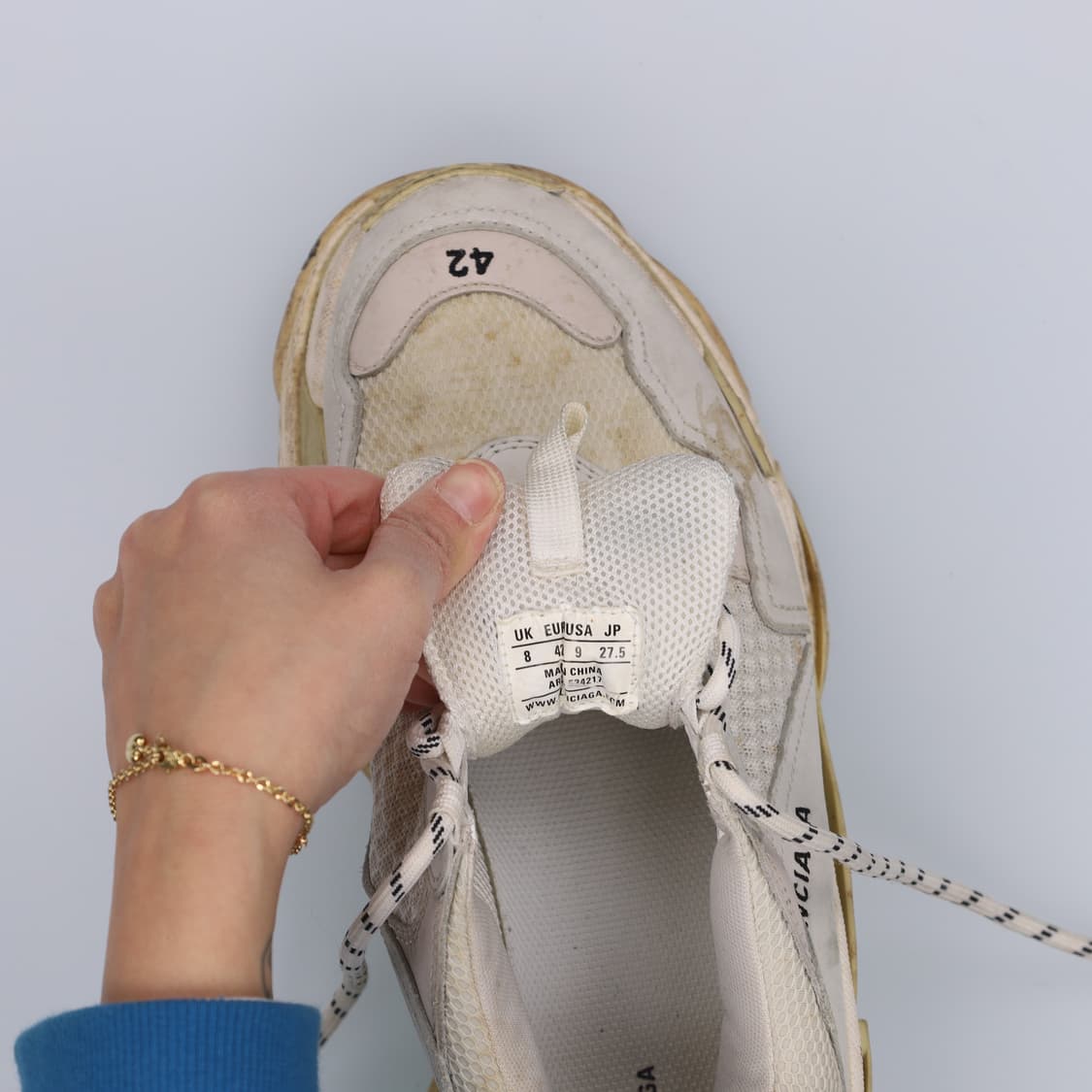 42 발렌시아가 트리플S 스니커즈 0202H2 상품이미지9