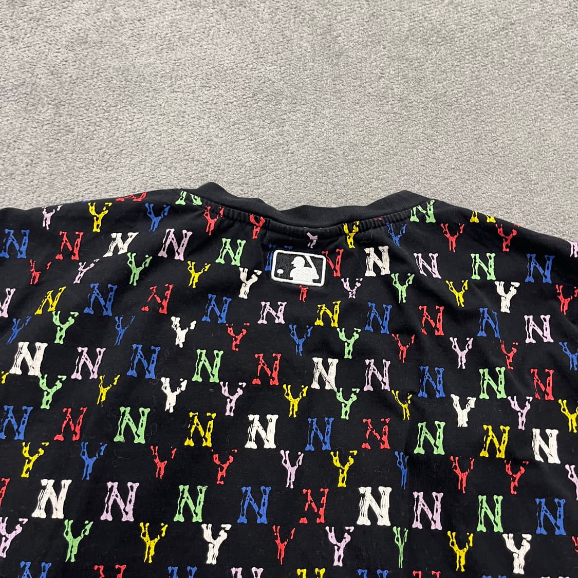 100 MLB 뉴욕양키스 NY 로고 티셔츠 상품이미지3