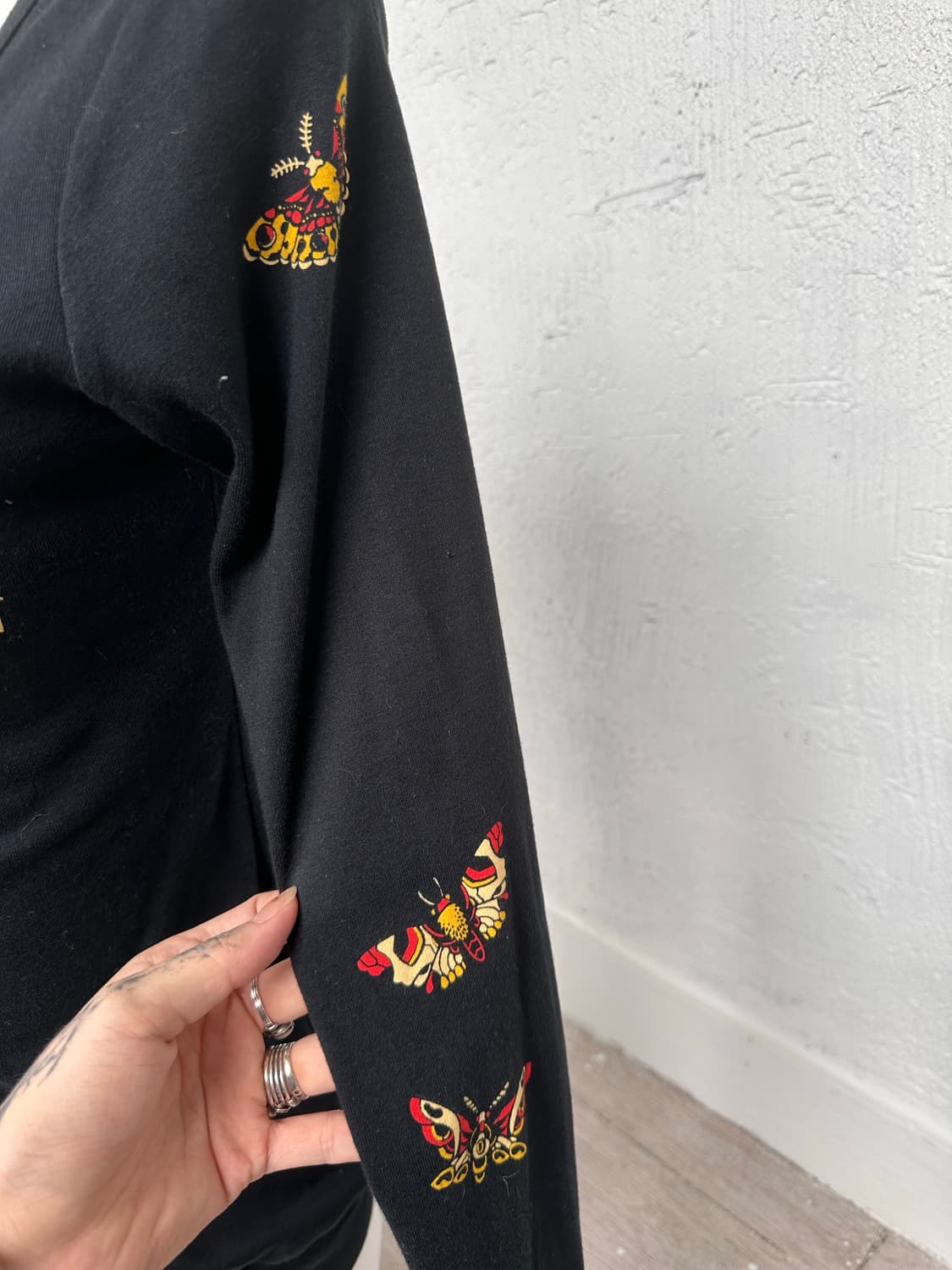 liquor brand skull punk cardigan 상품이미지4