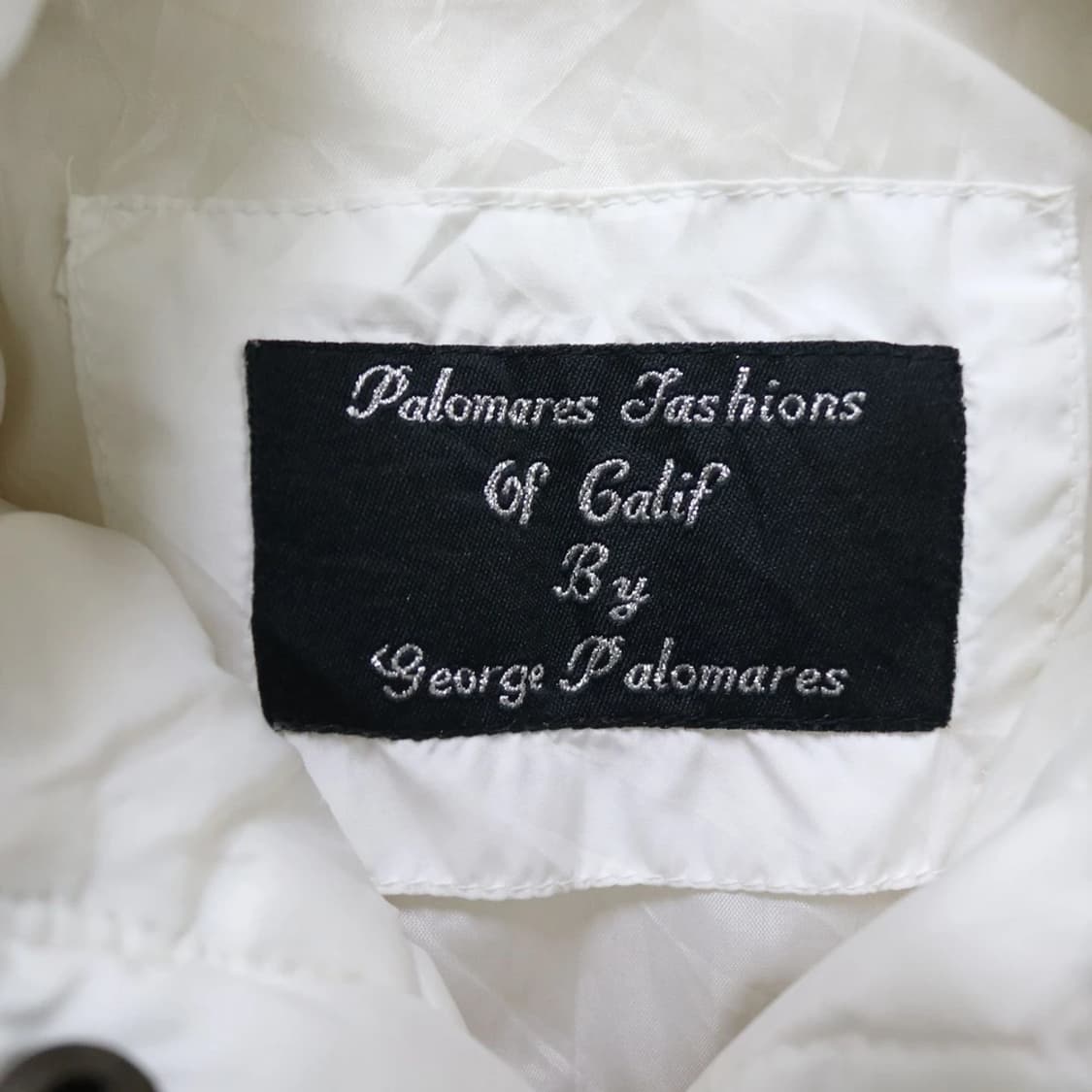 GEORGE PALOMALES  화이트 후드 패딩 61082 상품이미지10