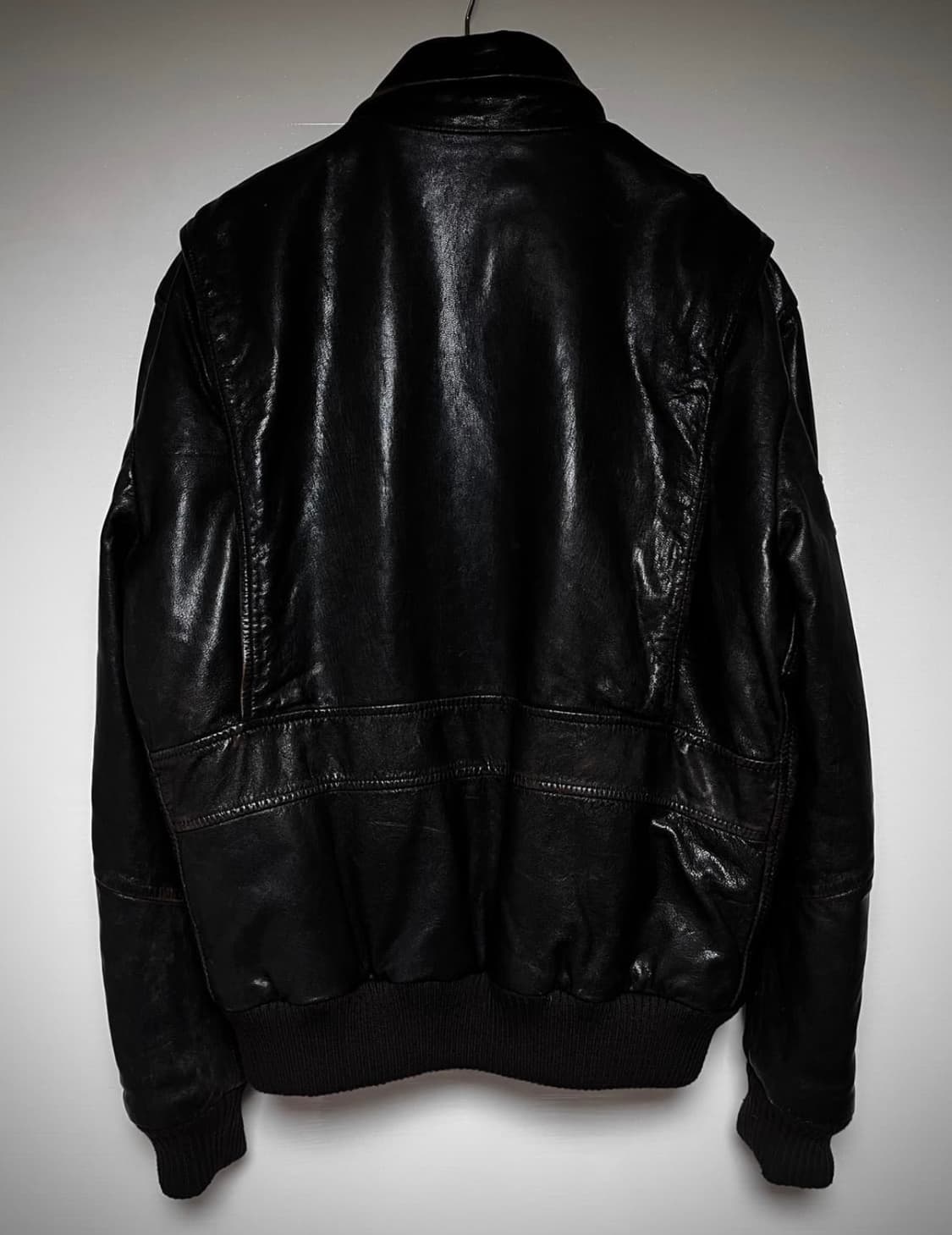 DIESEL L-Tarun Goat Leather Jacket 상품이미지5