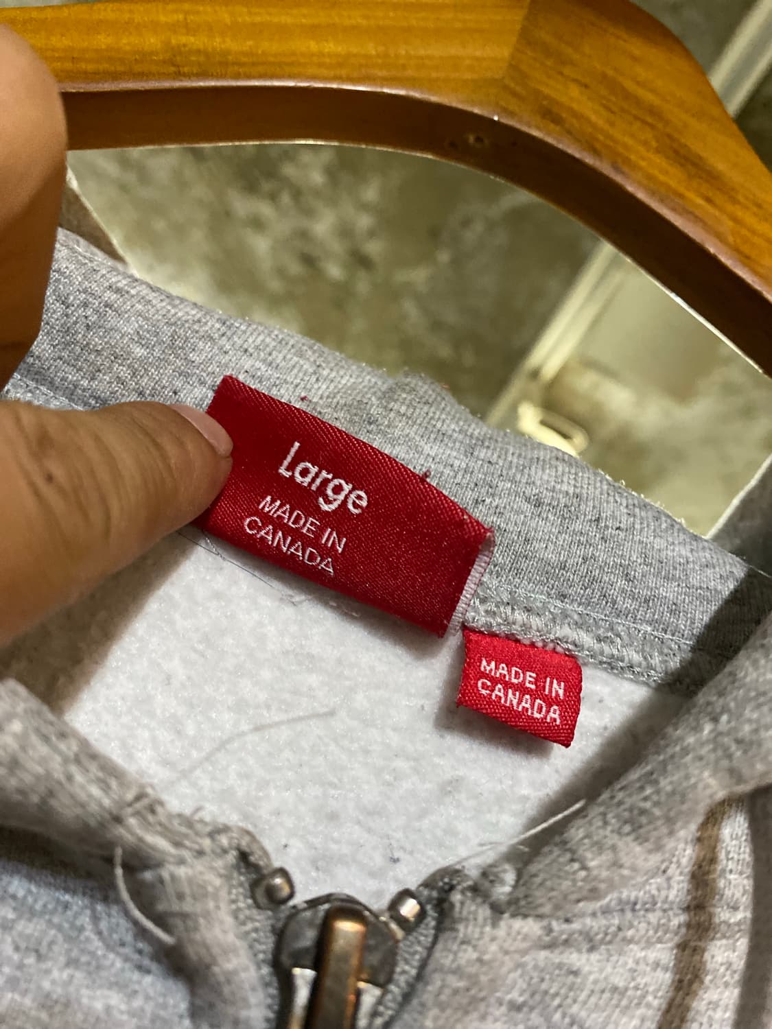 Supreme 94 zip up hoodie L  상품이미지5