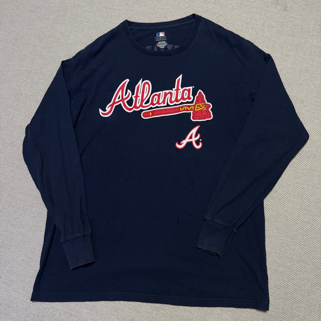 MLB 애틀랜타 브레이브스 긴팔 티셔츠 상품이미지1
