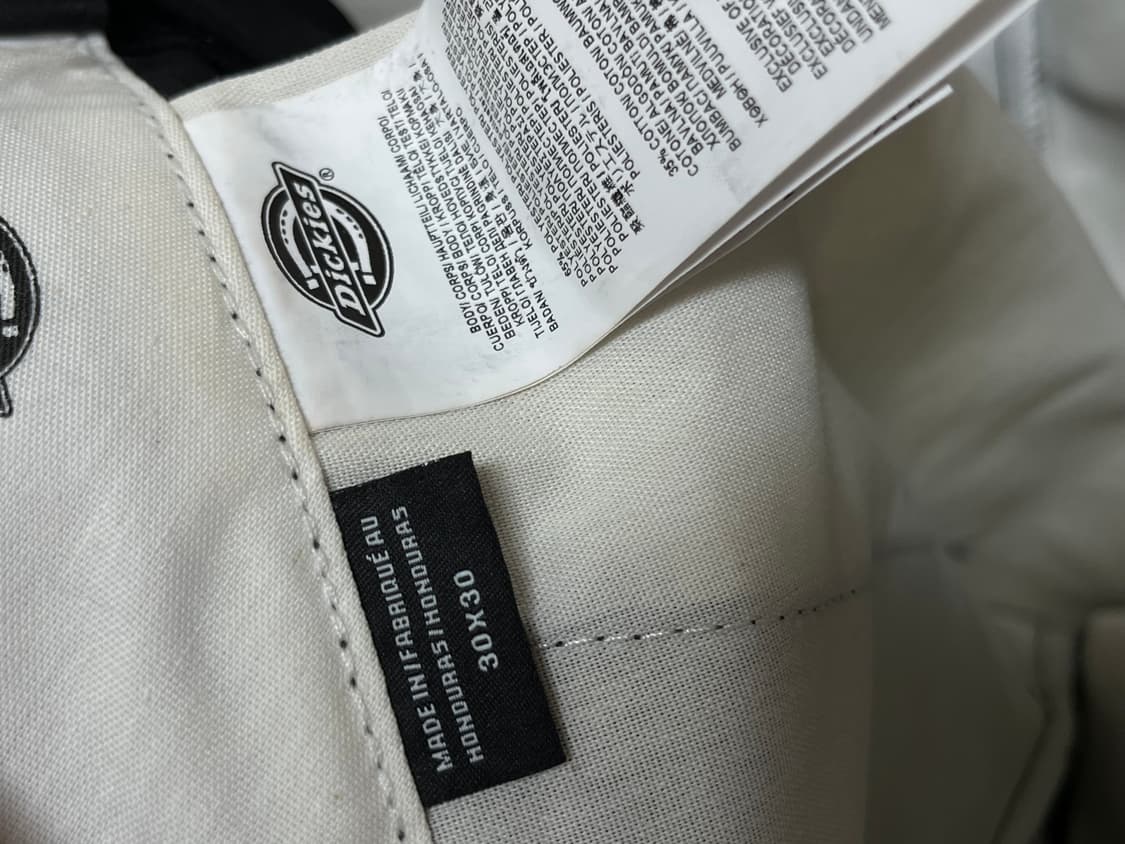 새상품) 디키즈 874 블랙 30x30 상품이미지3