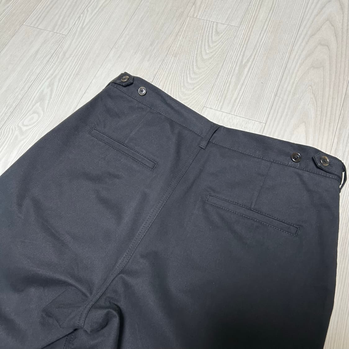[L] ZARA 자라 레귤러 치노팬츠 블랙 상품이미지4
