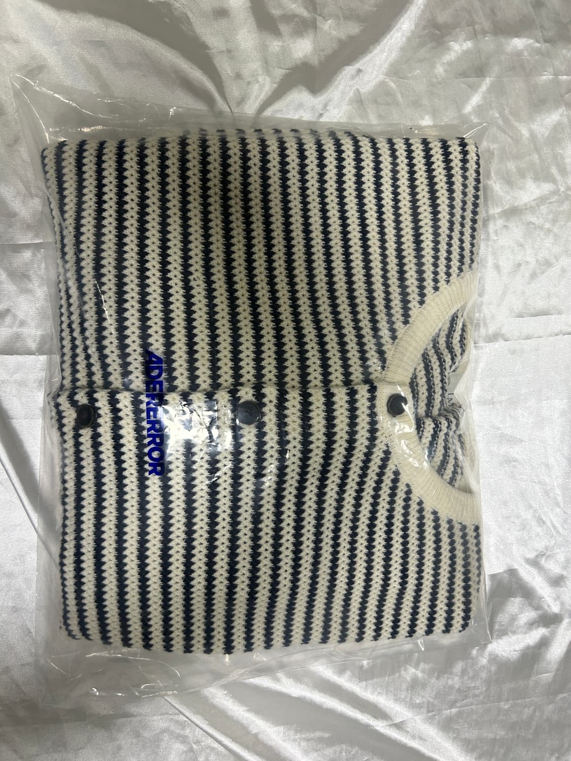 (새상품) 엘무드 브레통 코튼 라운드 가디건 스트라이프 상품이미지7