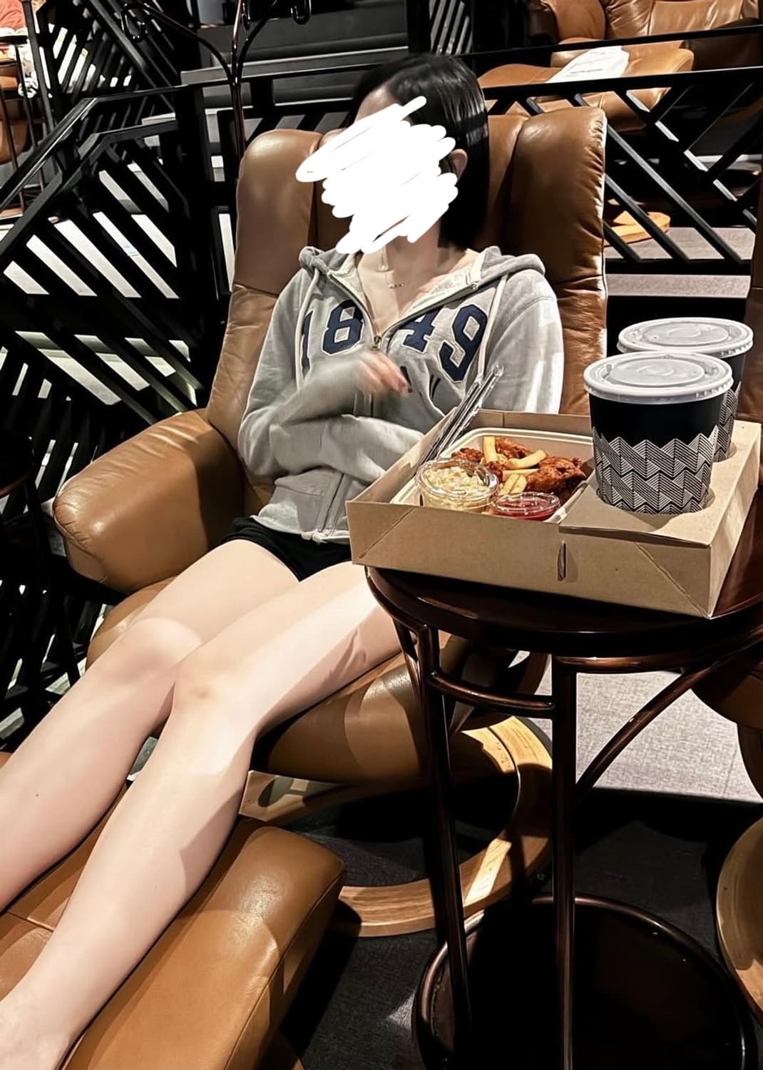 후아유 그레이 후드집업 상품이미지6