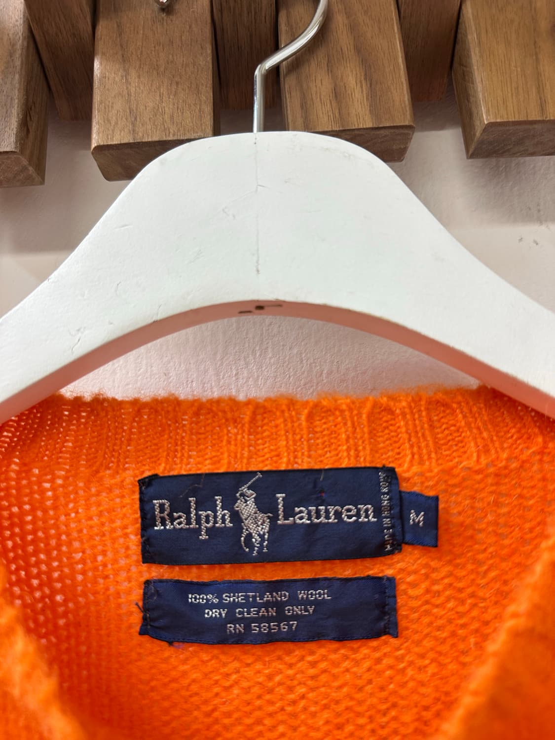 Ralph Lauren Shetland Wool 랄프로렌 울 100%니트 상품이미지3