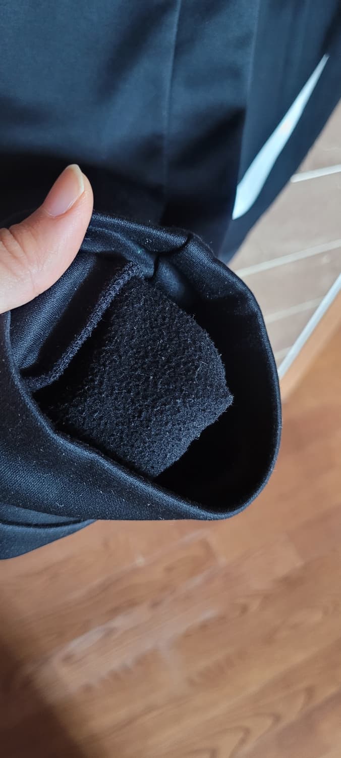 (남성xxl사이즈)나이키 블랙 트레이닝 바지 (기모) 상품이미지5