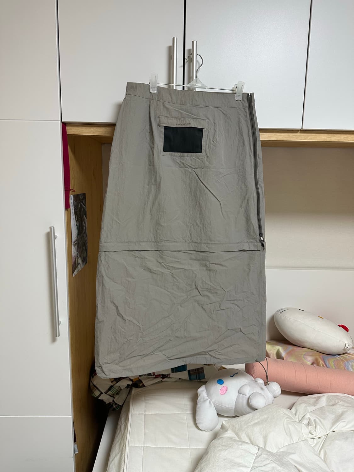 코이세이오 suu 지퍼 스커트 베이지 상품이미지2