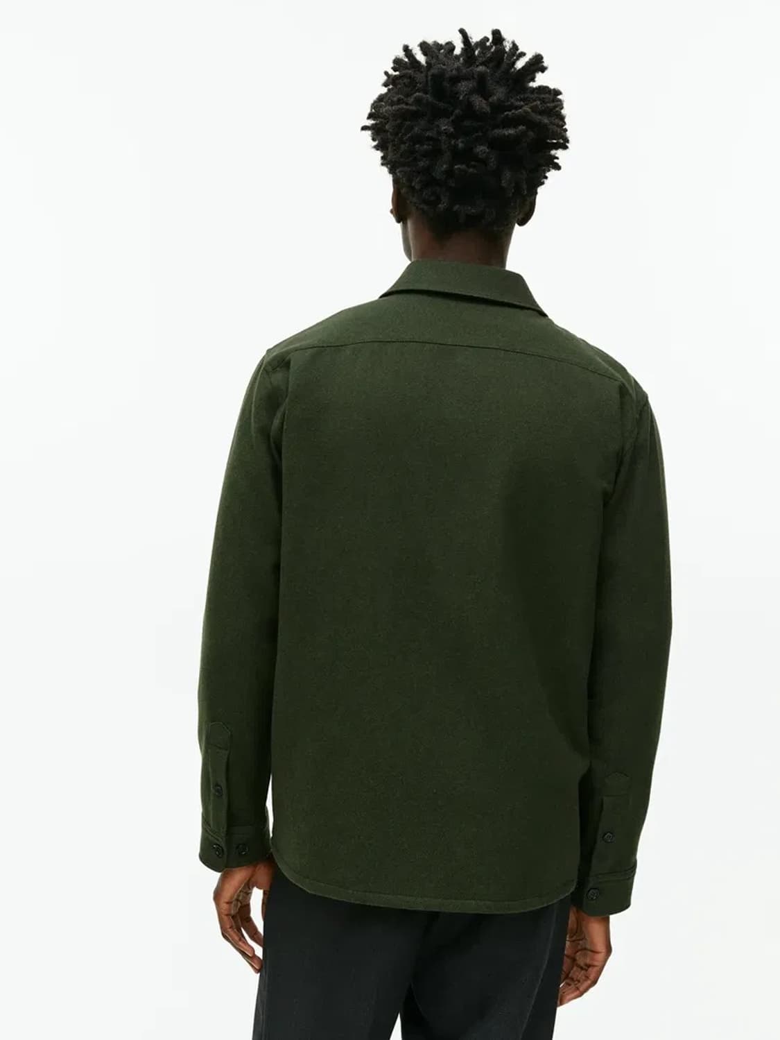 [아르켓] 울 오버셔츠 /한번착용 상품이미지4