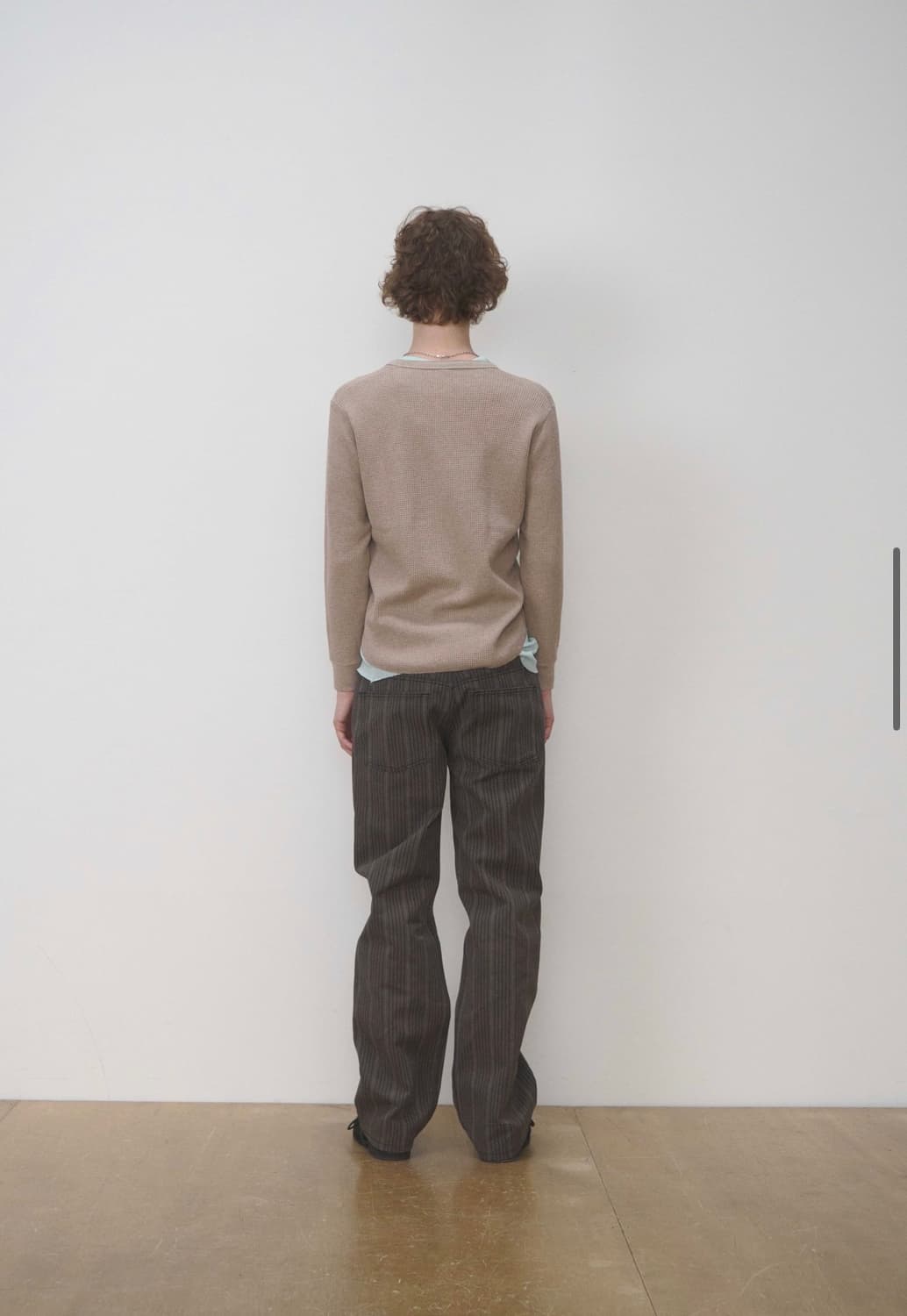 17end 스트라이프 데님진 상품이미지3