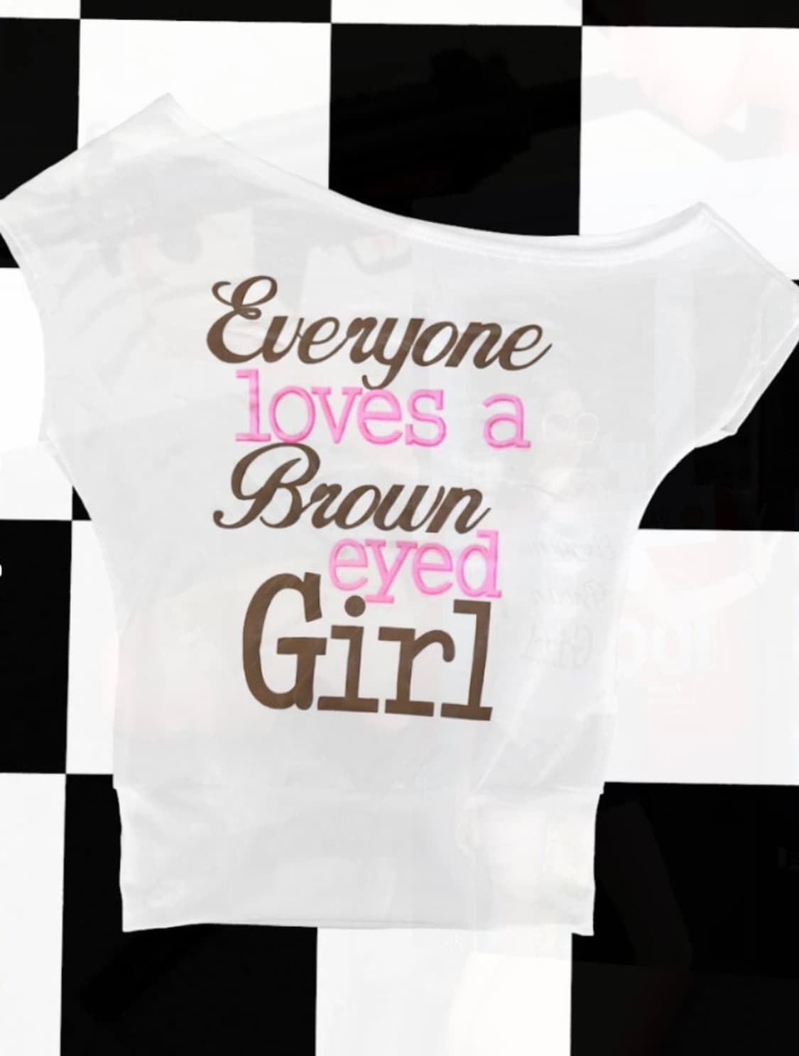 omighty brown eyed girl 원숄더 티 상품이미지1