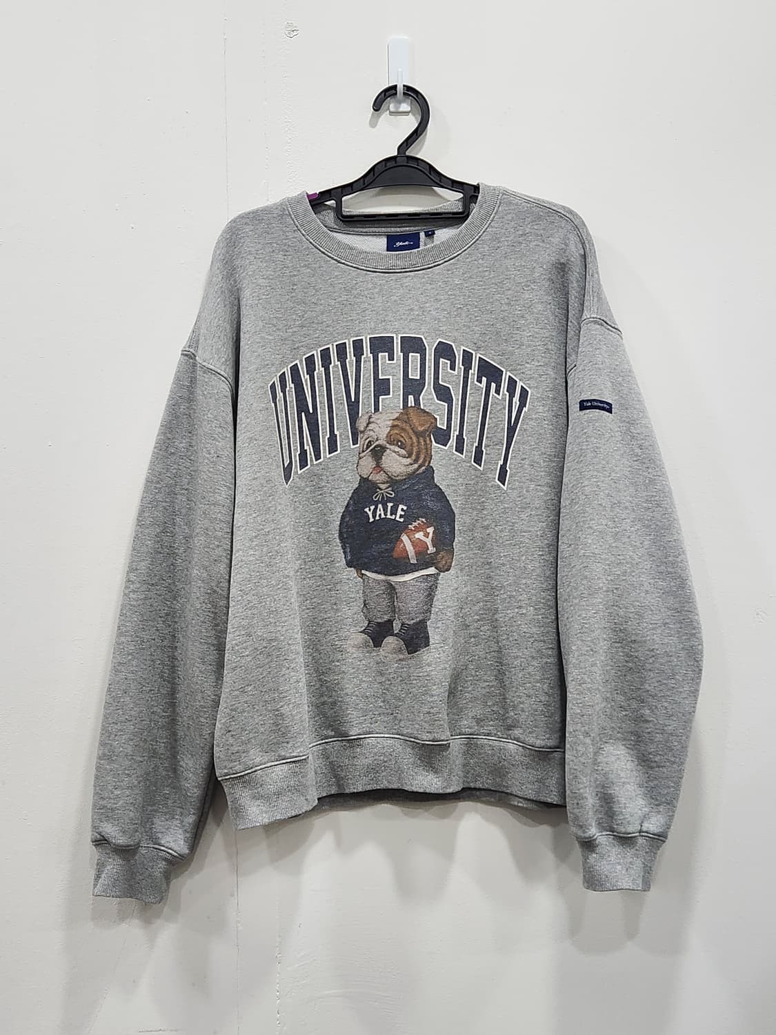 [S] 예일 Yale 오버핏 맨투맨 남녀공용 S사이즈 상품이미지1