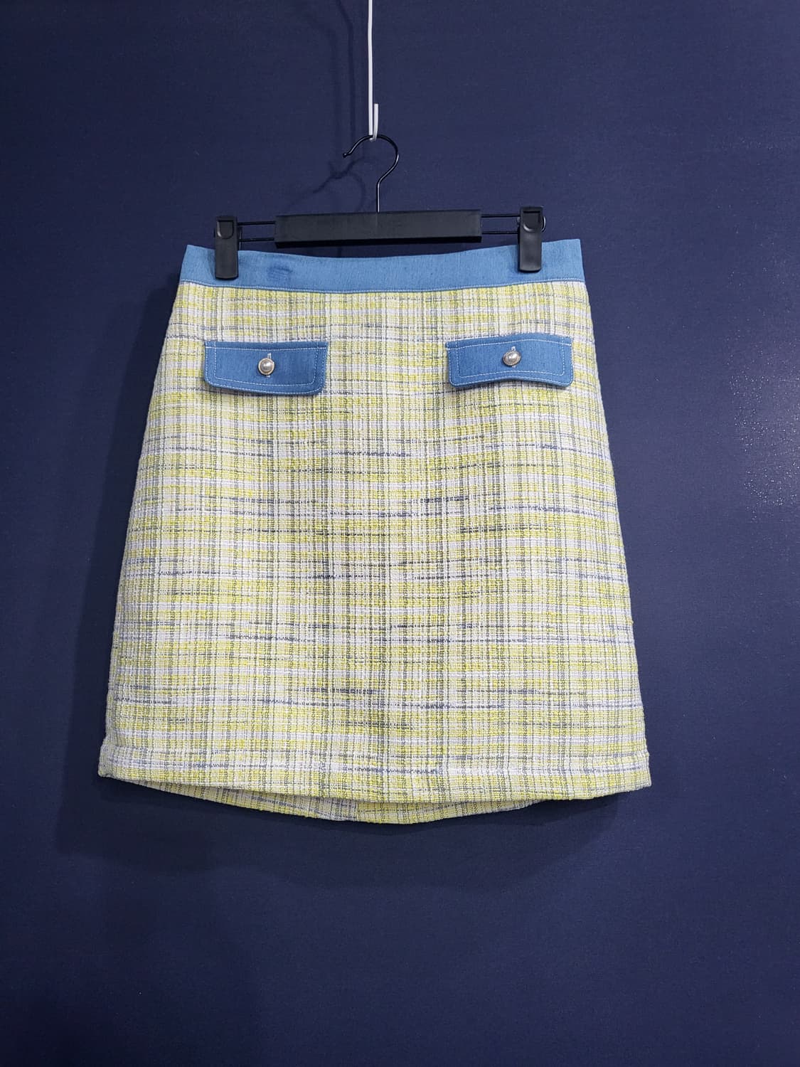 데님 크롭 트위드 셋업 상품이미지7