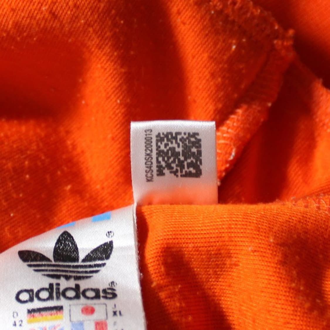 Adidas 아디다스 유로파 파이어버드 네덜란드 오렌지 트랙탑 져지 상품이미지5