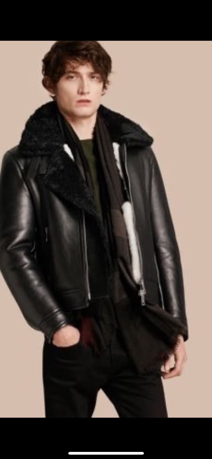 버버리 / 에비에이터 쉐어링 무스탕 자켓 / 46 상품이미지7