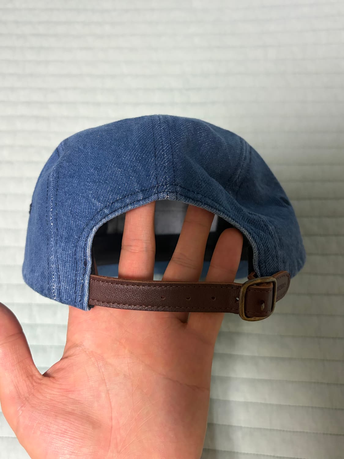 슈프림 24fw 데님 캠프캡 상품이미지2