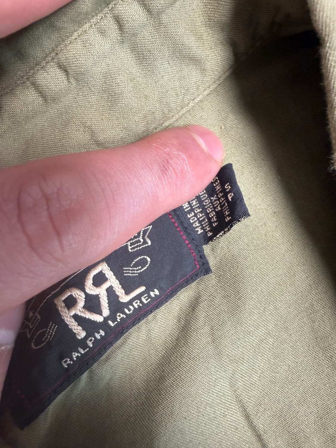 rrl 더블알엘 웨스턴 셔츠 s 상품이미지2