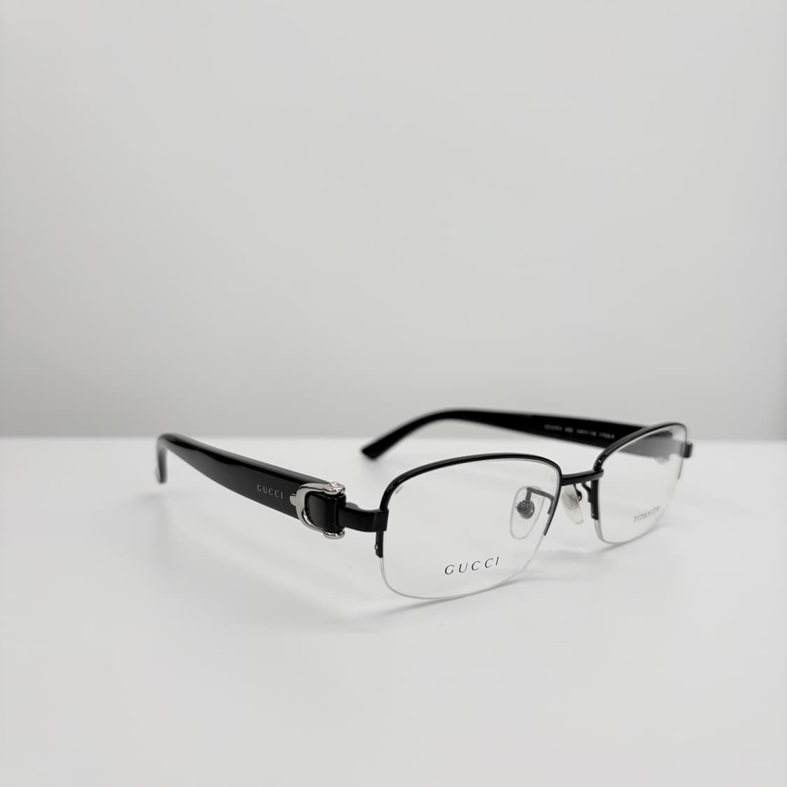 GUCCI 구찌 버클 블랙 반무테 상품이미지3