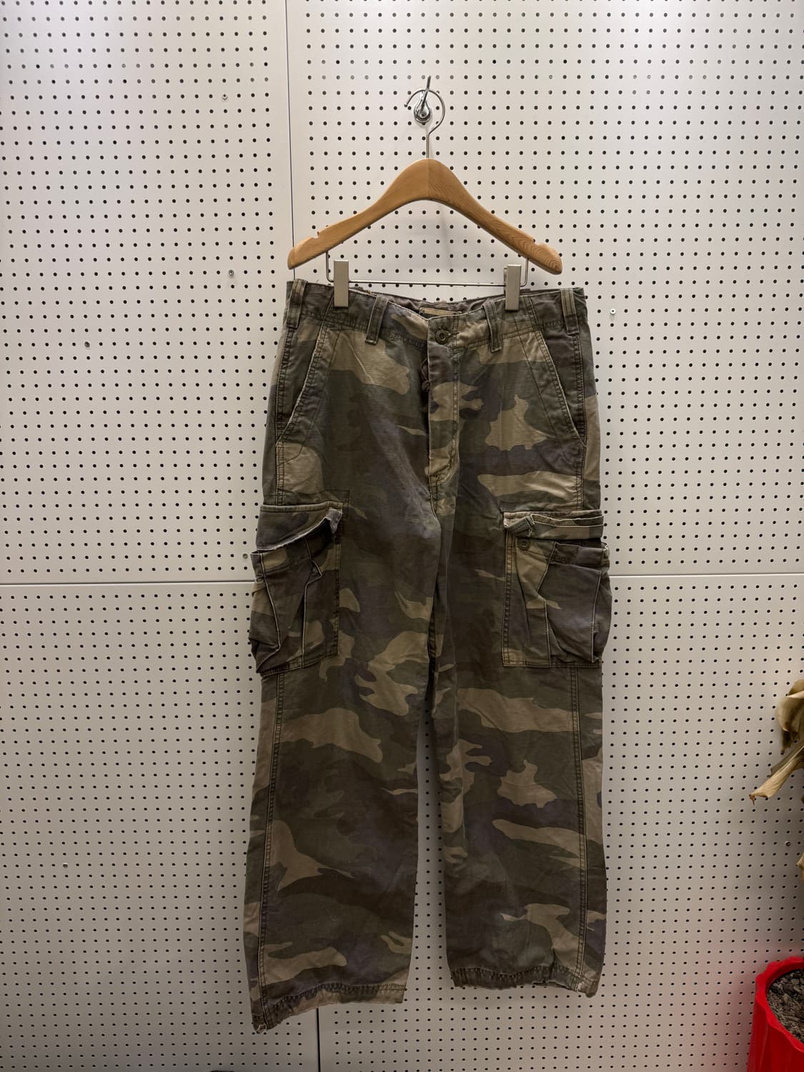 Hcol922 밀리터리 카모 카고 팬츠 U412 상품이미지3