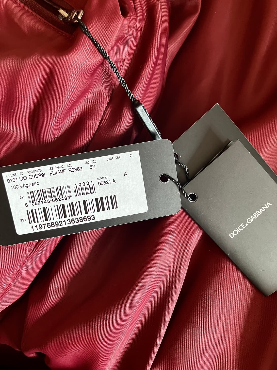 돌체앤가바나 가죽 자켓 상품이미지10