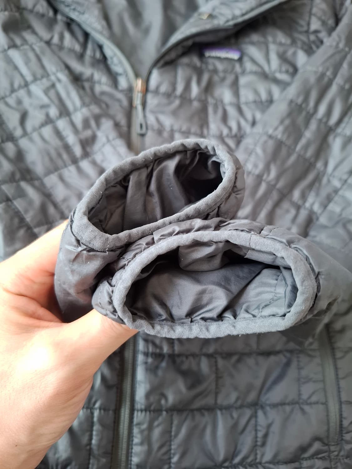 M 파타고니아 나노퍼프 패딩 자켓 포지그레이 상품이미지4