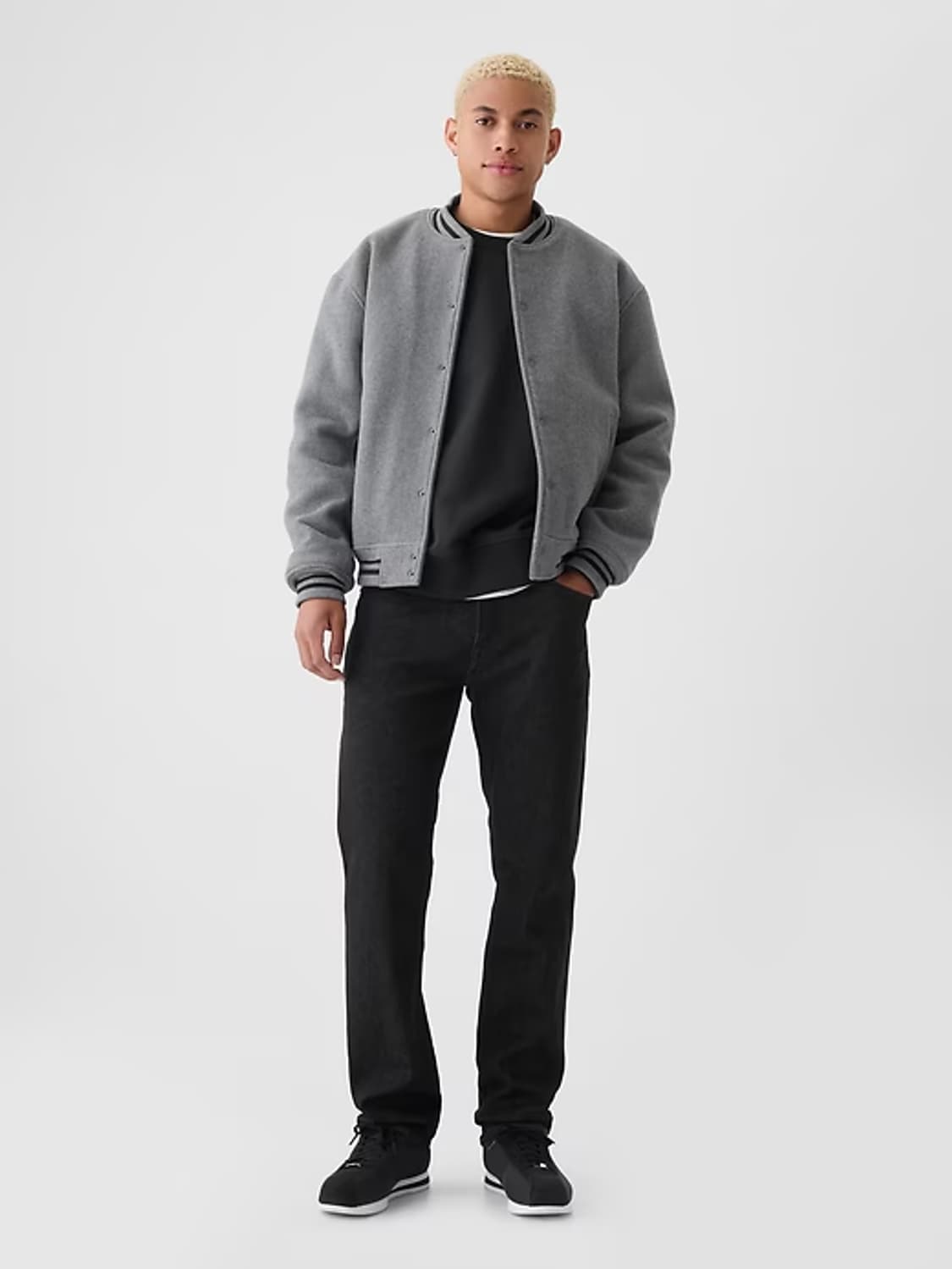 Gap 플렉스 블랙진 33/32 상품이미지1