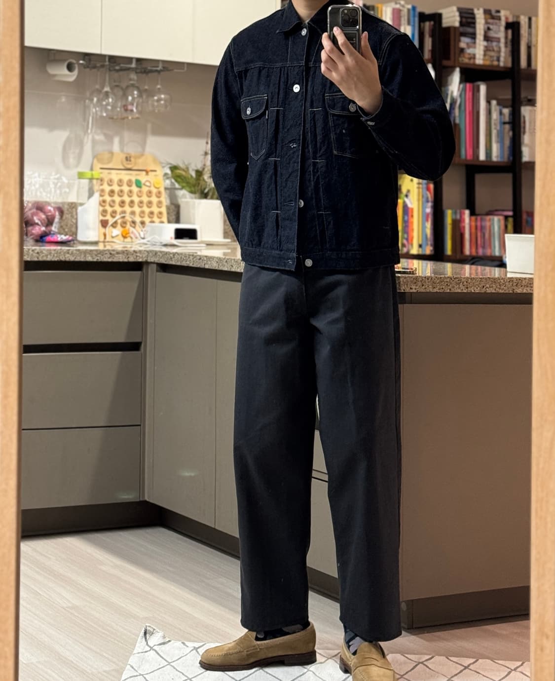 피그벨 Lot300 데님 자켓 40사이즈 상품이미지5