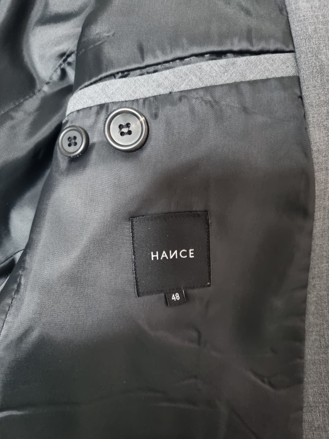 모노소잉(헨스) 수트 셋업 남자 정장 그레이 48 사이즈 상품이미지2