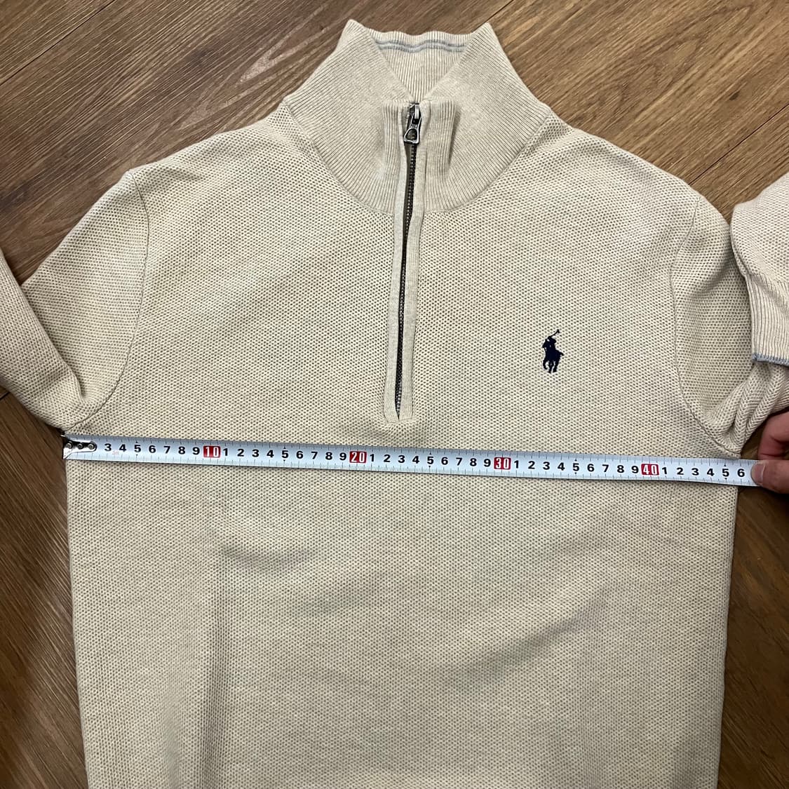 57 폴로 반집업 하프넥 코튼니트 상품이미지5