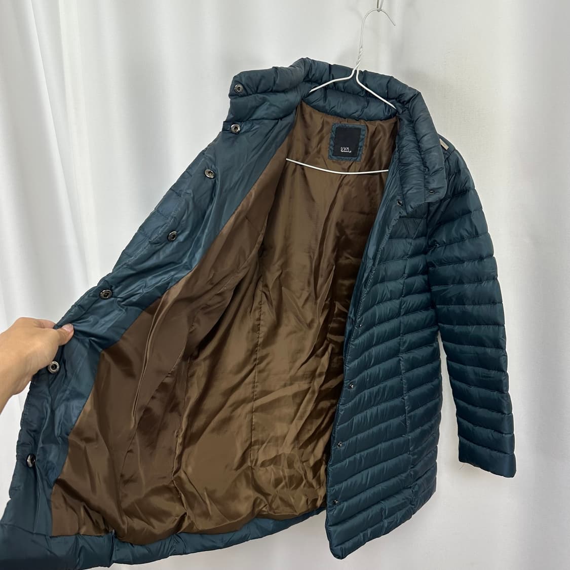  우바 진도 여자 경량패딩 자켓 오리털 44-66추천 상품이미지8
