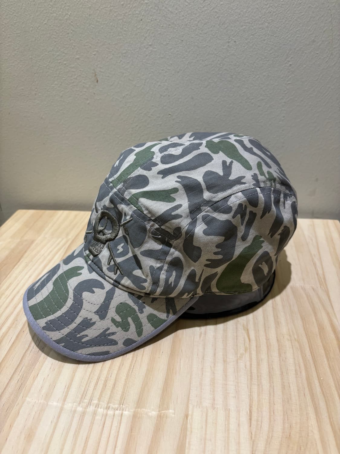 00s 스투시 스컬 카모 캠프캡  상품이미지2