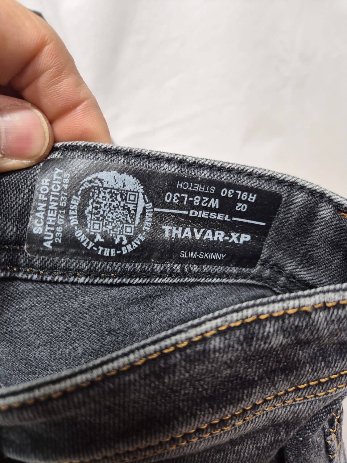 디젤 스키니 흑청 상품이미지5