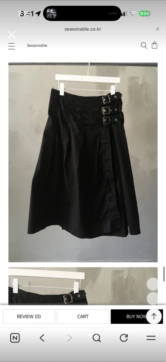 시즈너블 랩스커트 상품이미지4