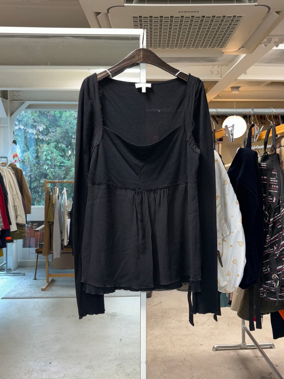 Kookai 스퀘어넥 니트 상품이미지1